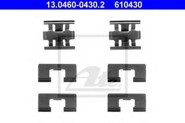 OJD (QUICK BRAKE) 1091 Комплектуючі, колодки дискового гальма
