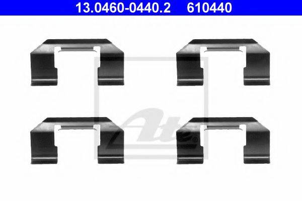 OJD (QUICK BRAKE) 1174 Комплектуючі, колодки дискового гальма