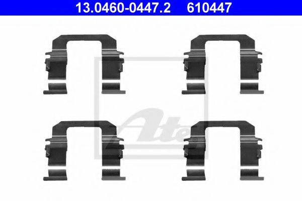OPEL 16 05 020 Комплектуючі, колодки дискового гальма