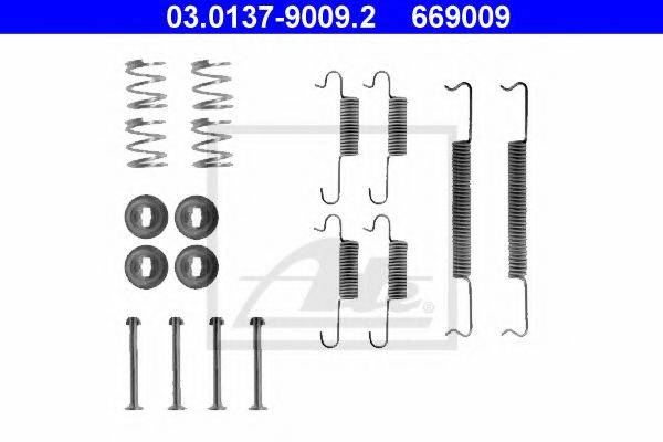 OJD (QUICK BRAKE) 0570 Комплектуючі, гальмівна колодка