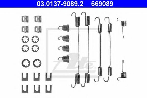 PEX 656 Комплектуючі, гальмівна колодка