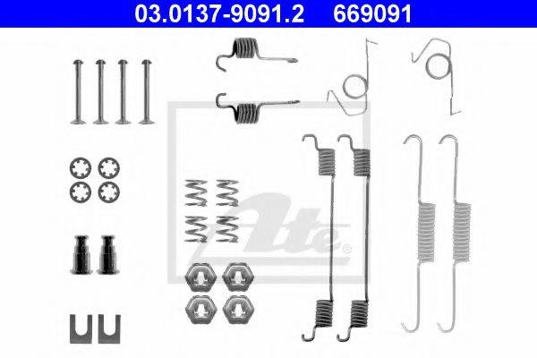 PEX 626 Комплектуючі, гальмівна колодка