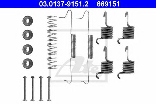 BENDIX 771106B Комплектуючі, гальмівна колодка
