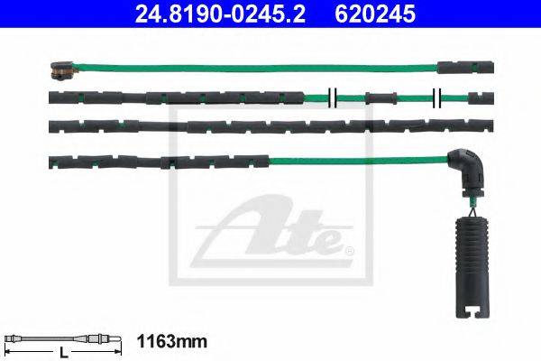 ATE 620245 Сигналізатор, знос гальмівних колодок
