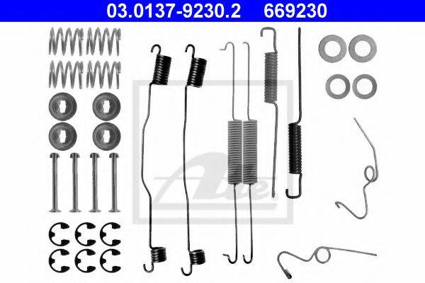 OJD (QUICK BRAKE) 0624 Комплектуючі, гальмівна колодка