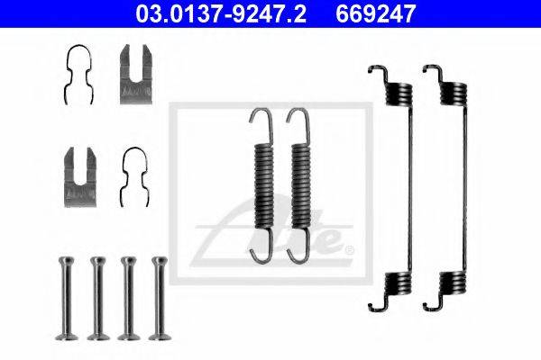 OJD (QUICK BRAKE) 0783 Комплектуючі, гальмівна колодка