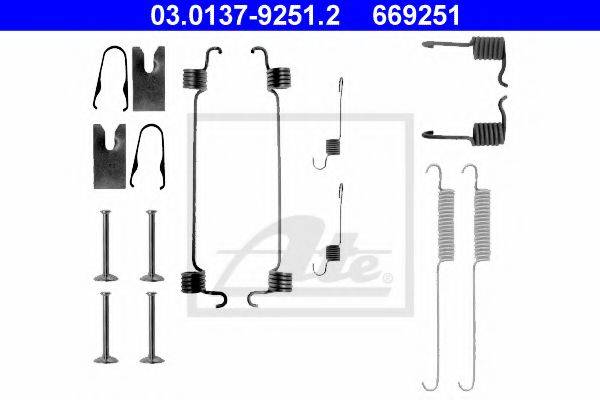 OJD (QUICK BRAKE) 0749 Комплектуючі, гальмівна колодка