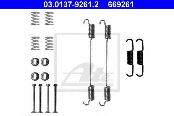 OJD (QUICK BRAKE) 0796 Комплектуючі, гальмівна колодка