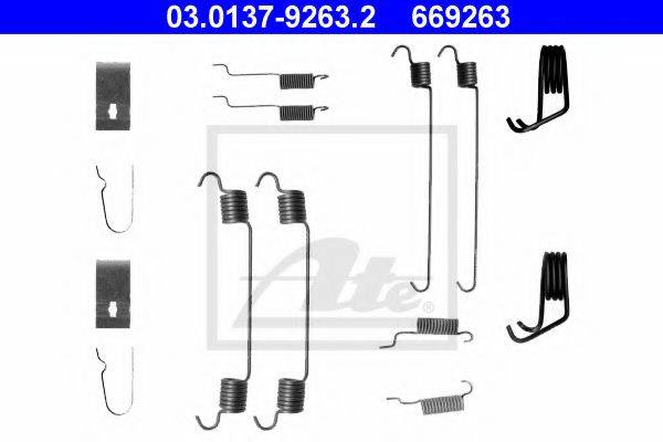 OJD (QUICK BRAKE) 0799 Комплектуючі, гальмівна колодка