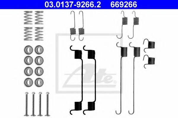 OJD (QUICK BRAKE) 0802 Комплектуючі, гальмівна колодка
