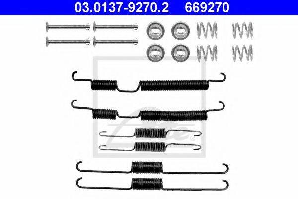 OJD (QUICK BRAKE) 0813 Комплектуючі, гальмівна колодка
