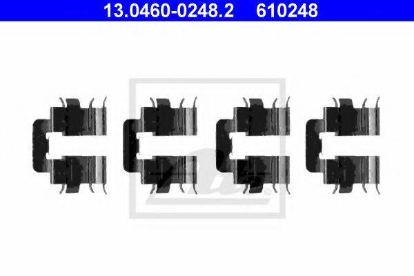 OJD (QUICK BRAKE) 1277 Комплектуючі, колодки дискового гальма