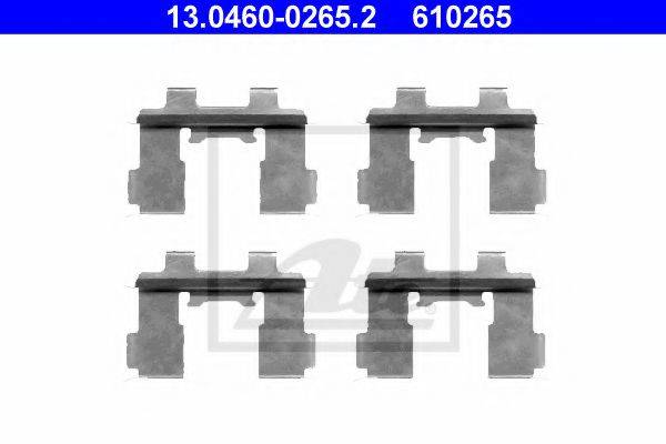 OJD (QUICK BRAKE) 1630 Комплектуючі, колодки дискового гальма