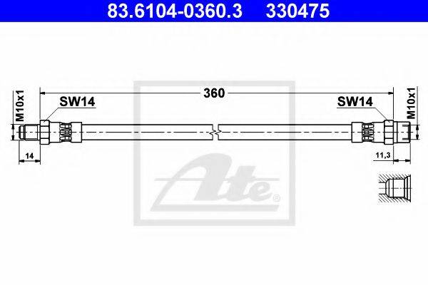 ATE 83.6104-0360.3