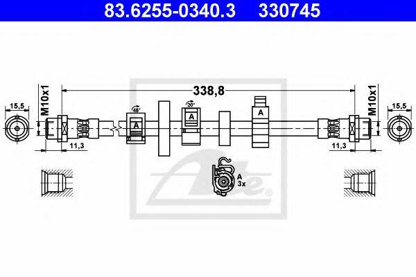 ATE 83.6255-0340.3