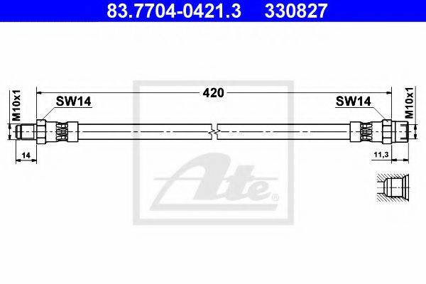 ATE 83.7704-0421.3