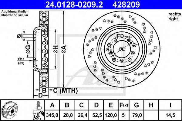 TEXTAR 92183410 гальмівний диск
