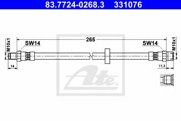 ATE 83.7724-0268.3