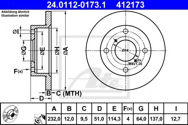 SUZUKI 5531160B21 гальмівний диск