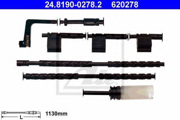 ATE 620278 Сигналізатор, знос гальмівних колодок