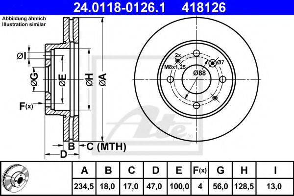 DELPHI BG2656 гальмівний диск