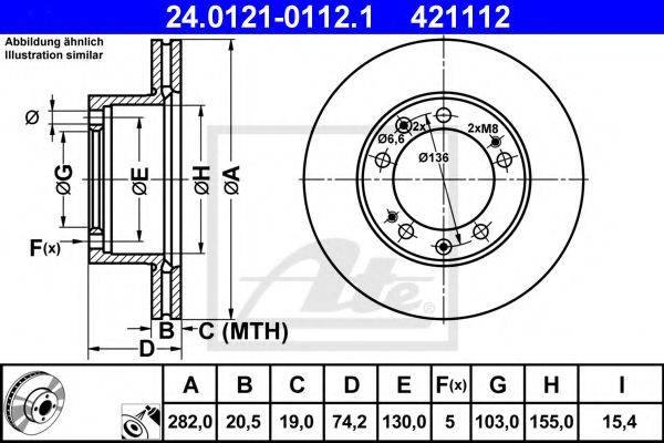 DELPHI BG3249 гальмівний диск