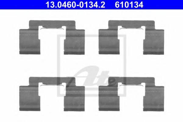 OJD (QUICK BRAKE) 1732 Комплектуючі, колодки дискового гальма