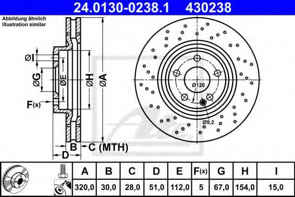 PILENGA V1015 гальмівний диск