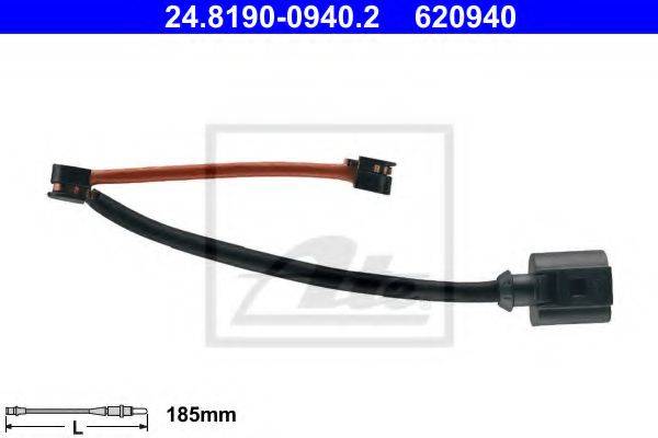 ATE 620940 Сигналізатор, знос гальмівних колодок
