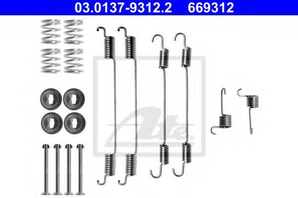OJD (QUICK BRAKE) 105-0021 Комплектуючі, гальмівна колодка
