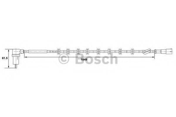 ROVER SSB 10067 Датчик, частота обертання колеса
