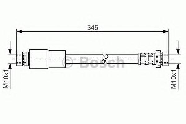 CF GOMMA 512203 Гальмівний шланг