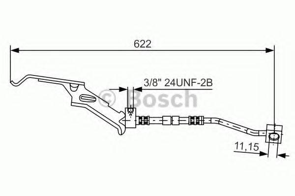 BOSCH BH055 Гальмівний шланг