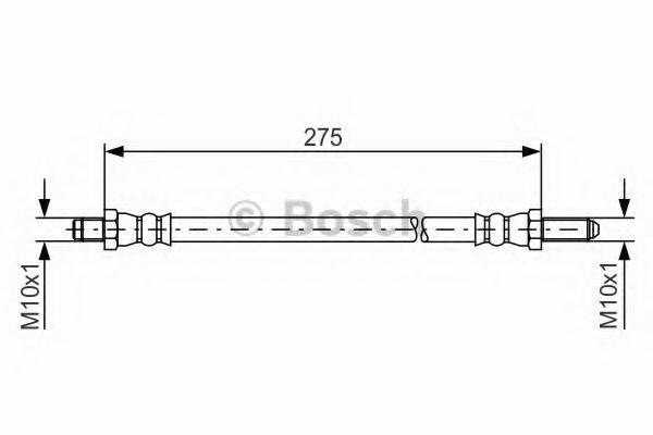 LUCAS ELECTRICAL PHD348 Гальмівний шланг