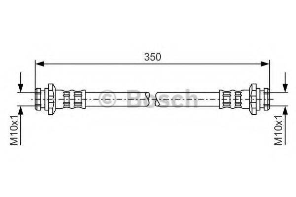 LUCAS ELECTRICAL PHA518 Гальмівний шланг