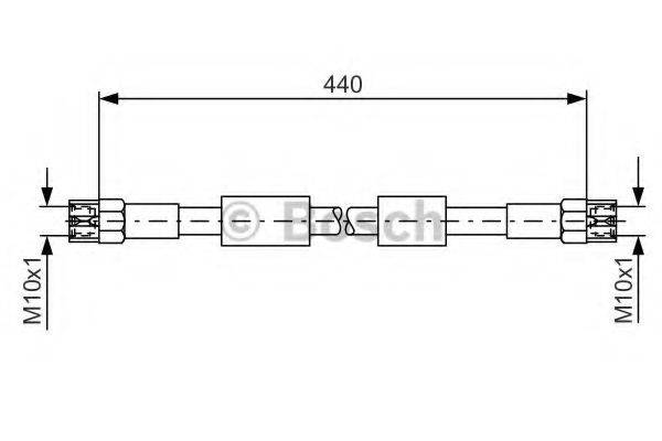 LUCAS ELECTRICAL PHA 339 Гальмівний шланг