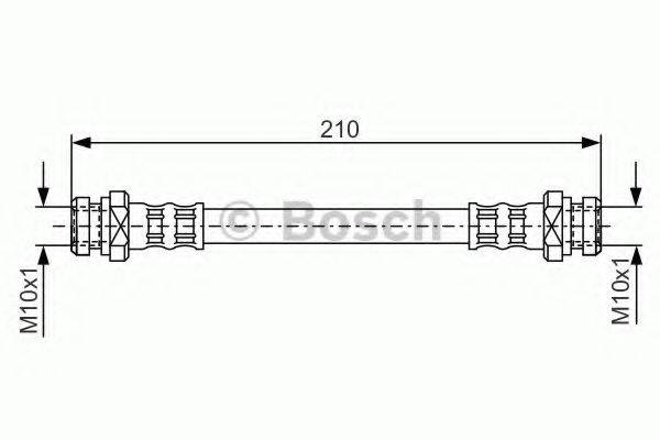 LUCAS ELECTRICAL PHA 219 Гальмівний шланг