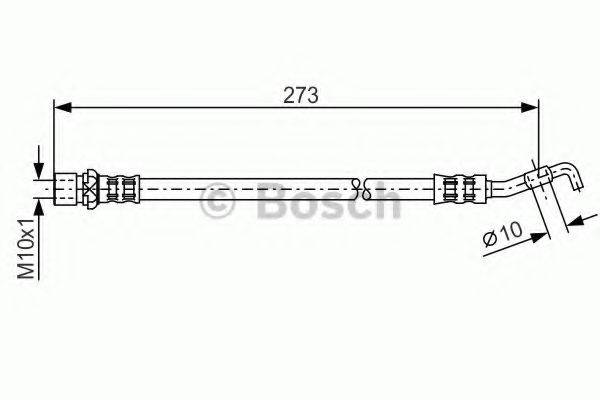 CF GOMMA 512342 Гальмівний шланг
