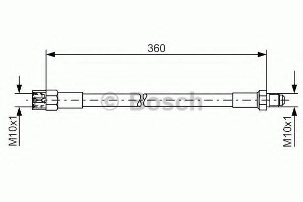 LUCAS ELECTRICAL PHB 138 Гальмівний шланг