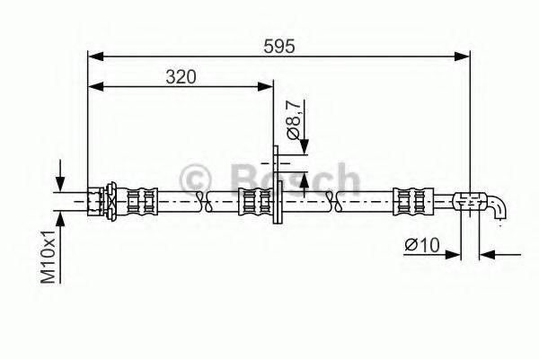 LUCAS ELECTRICAL PHD926 Гальмівний шланг