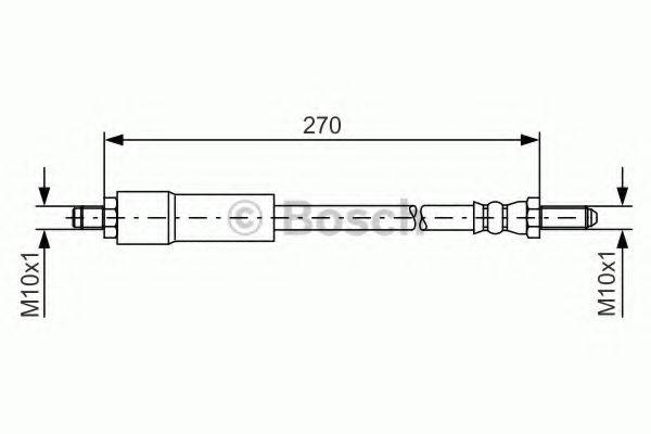 LUCAS ELECTRICAL PHC 258 Гальмівний шланг