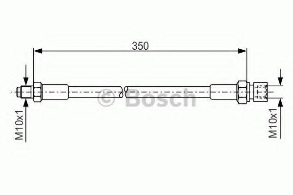 LUCAS ELECTRICAL PHB 210 Гальмівний шланг