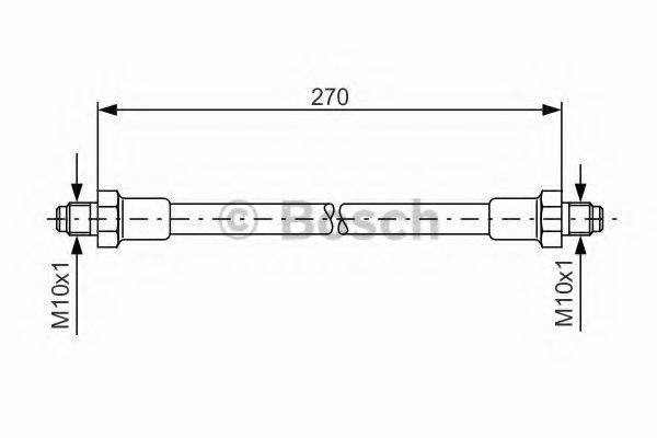 LUCAS ELECTRICAL PHC 197 Гальмівний шланг