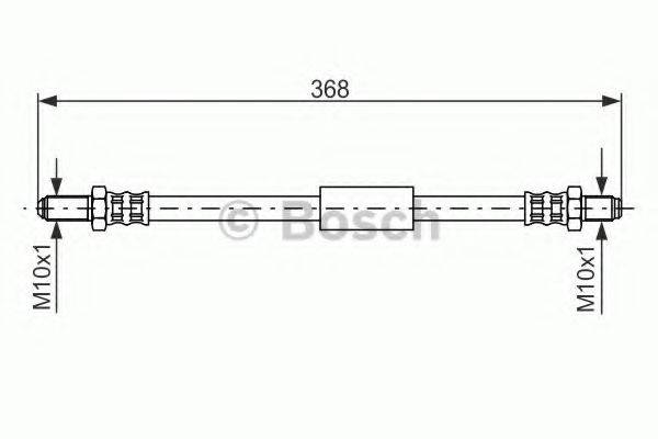 CF GOMMA 512506 Гальмівний шланг
