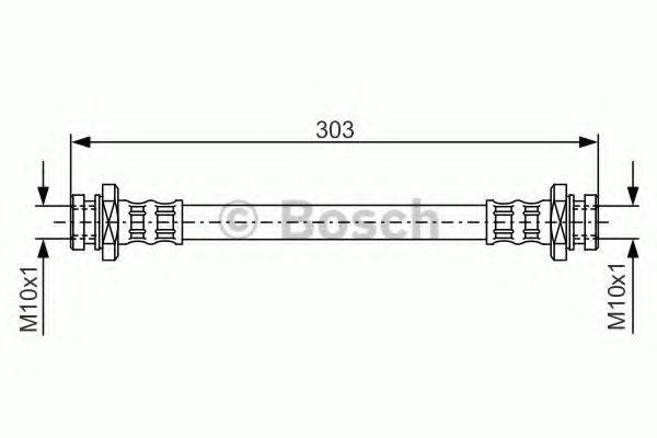 LUCAS ELECTRICAL PHA545 Гальмівний шланг