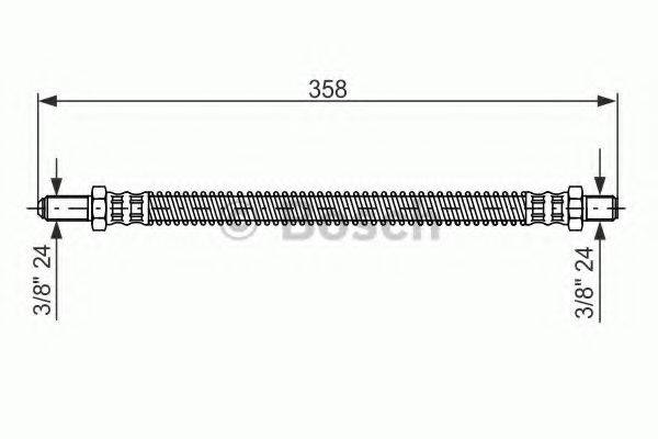 PEX 44503 Гальмівний шланг