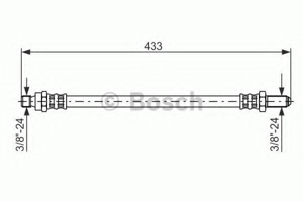 PEX 4.4033 Гальмівний шланг