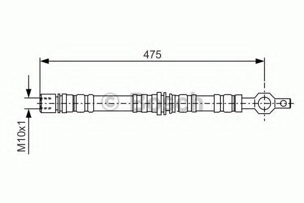 PEX 50.903 Гальмівний шланг