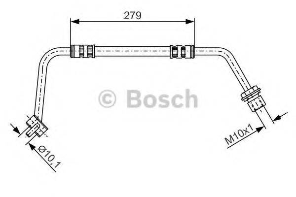 PEX 50005 Гальмівний шланг