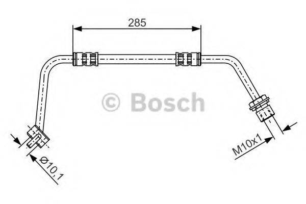 FORD 86VB2078EA Гальмівний шланг